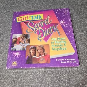 Girl Talk Secret Diary Board Game